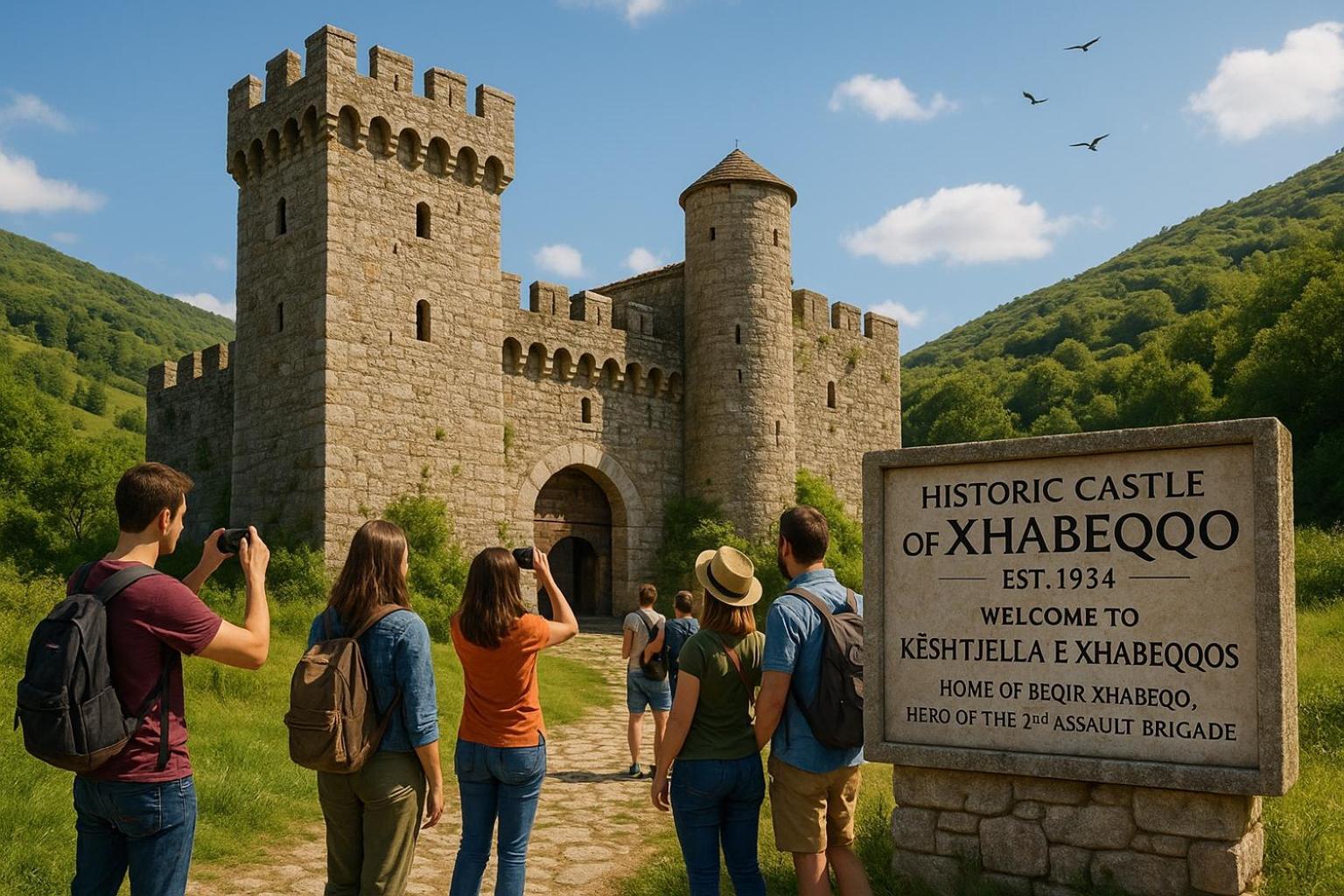 Keshtjella Xhabeqos Hotel Ljaknasi Exterior foto